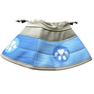 Adjustable Pet Cone Collar Recovery Wound Healing Neck Soft Comfy Blue